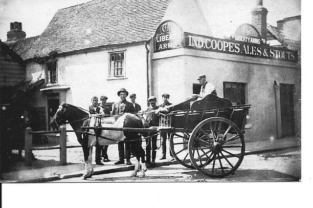 Liberty Arms, Romford Essex - in circa 1906