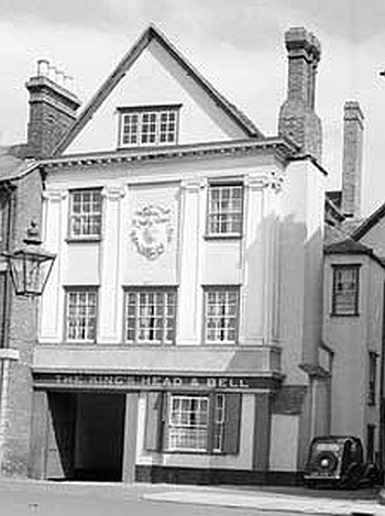 Kings Head & Bell, St Helens Street, Abingdon - in 1950