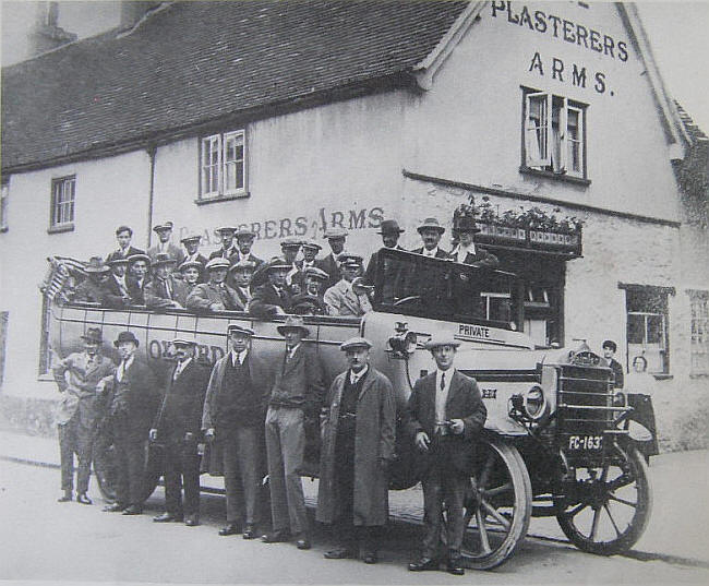 Plasterers Arms, 39 West St Helens Street, Abingdon - circa 1925