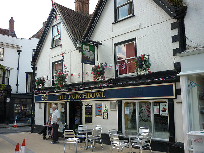 Punch Bowl, 6 Market Place, Abingdon - in 2012