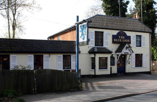 Blue Lion, Broad Lane, Bracknell - in April 2009