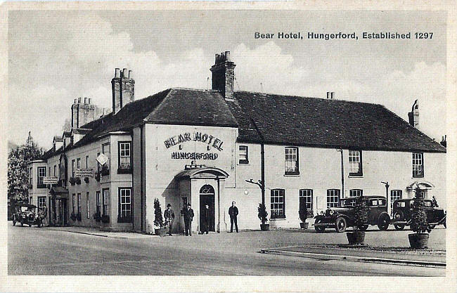 Bear Hotel, Hungerford, Berkshire - Established 1297