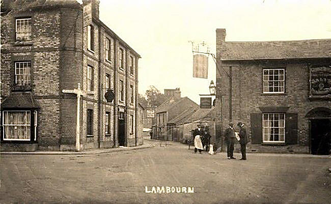 George Hotel and the Red Lion, High Street, Lambourn, Hungerford, Berkshire