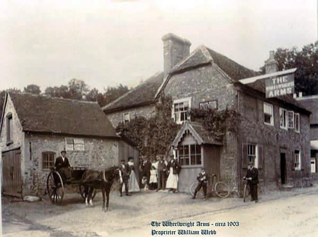 Wheelwrights Arms, Oxford Street, Lambourn, Hungerford, Berkshire - circa 1903