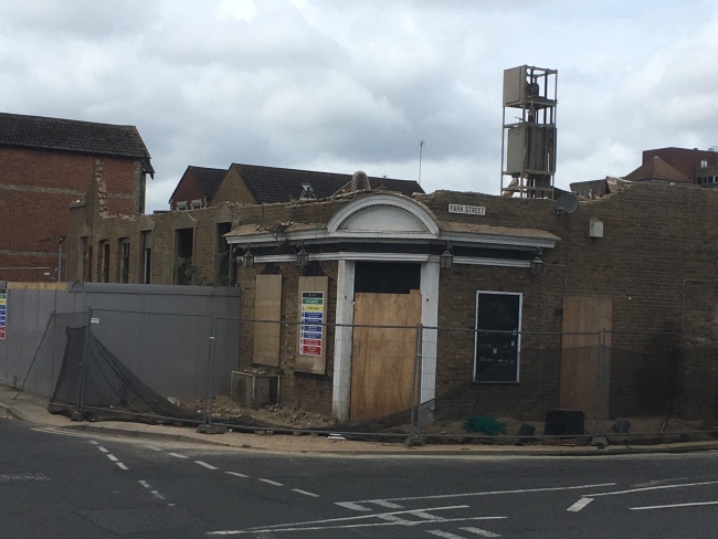 Cricketers, 33 York Road, Maidenhead - demolished in July 2020
