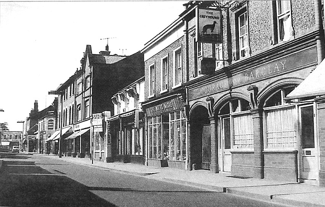 Greyhound, King Street, Maidenhead - in circa 1962