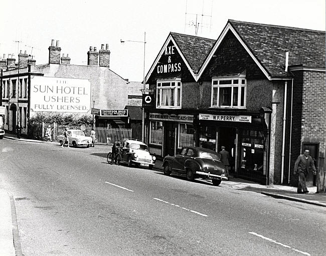 Axe & Compasses & The Sun Hotel, Cheap Street, Newbury