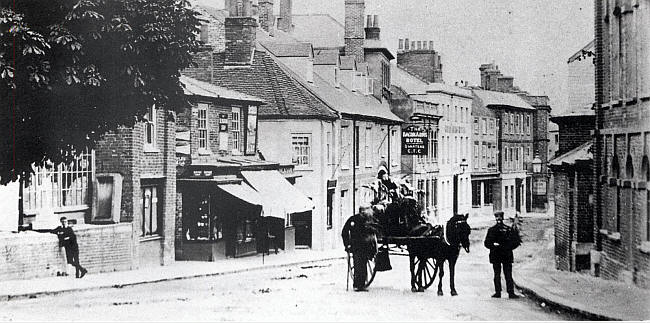 Bacon Arms Hotel, Oxford Street, Newbury - in 1890