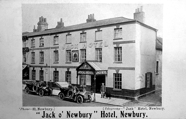 Jack o' Newbury Hotel, Northbrook Street, Newbury