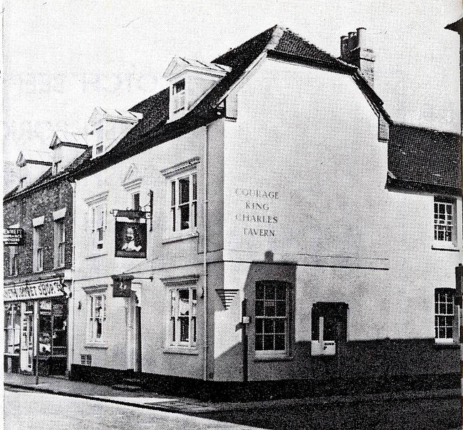 King Charles tavern, 54 Cheap Street, Newbury - in 1960s