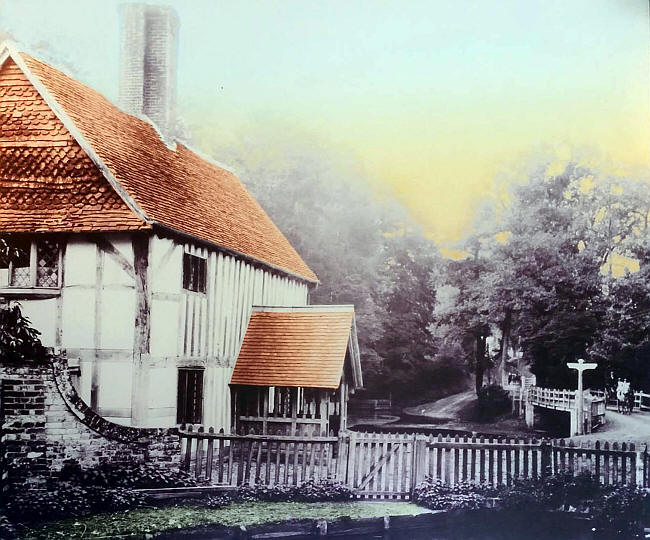 Swan Inn, New Town, Newbury, Berkshire - circa 1895