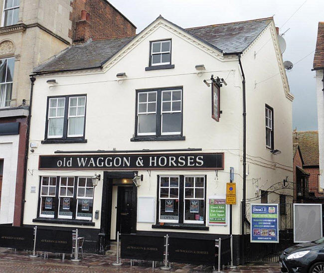 Old Waggon & Horses, 26 Market Place, Newbury - in 2015