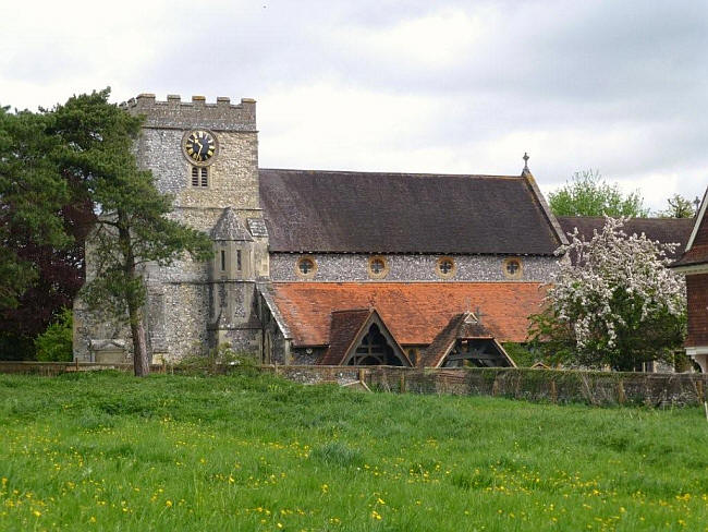 St Marys Church, Streatley - in May 2013