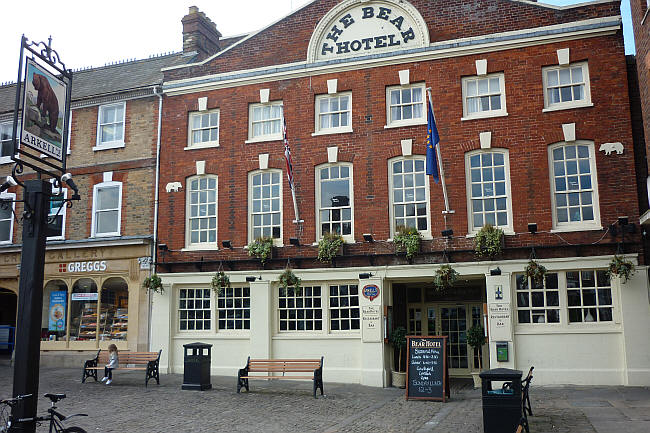 Bear Hotel, Market Place, Wantage - in 2012