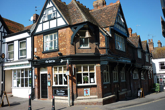 Bell, 38 Market Place, Wantage - in April 2012