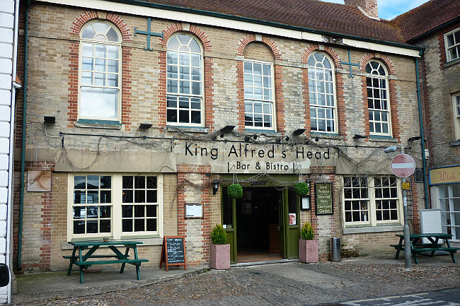 King Alfreds Head, 31 Market Place, Wantage, Oxon OX12 8AH - in 2012