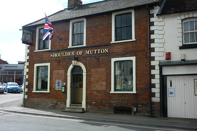 Shoulder of Mutton, 38 Wallingford Street, Wantage, Oxon OX12 8AX  - in 2012