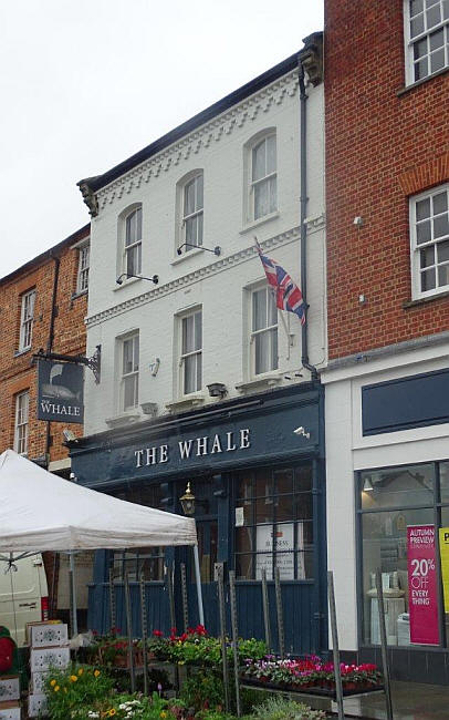Whale Inn, 14 Market Hill, Buckingham - in September 2016