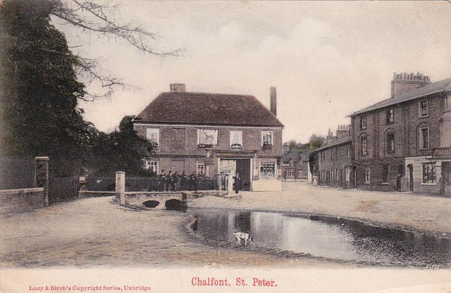 Greyhound, Chalfont St Peter - in 1907
