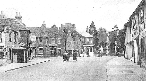 White Hart, Market Place, Chalfont - in early 1900s