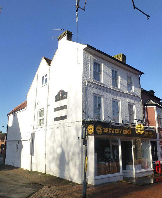 Red Squirrel Brewery Shop, Chesham - in January 2014