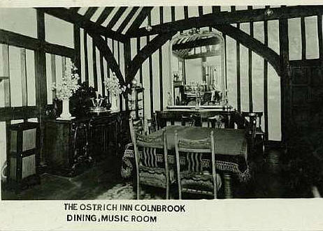 The Ostrich Inn, Colnbrook - Dining, Music room