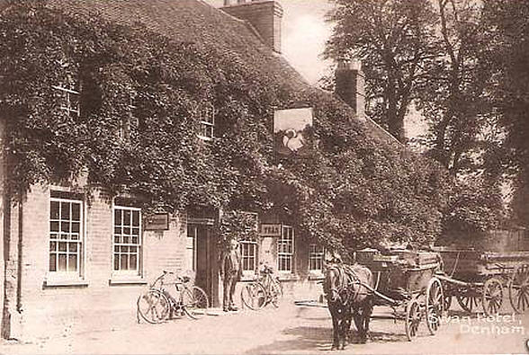 Swan Hotel. Denham - early picture