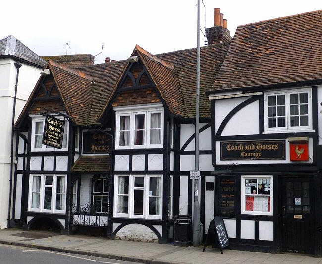 Coach & Horses, 3 West Street, Marlow - in April 2013