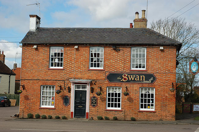 Swan, Stewkley - in March 2012