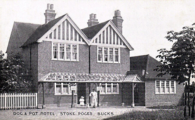 Dog & Pot, West End, Stoke Poges, Slough, Buckinghamshire - circa early 1900s