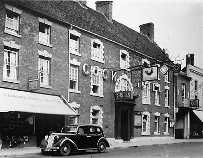 Cock, Stony Stratford - circa 1950