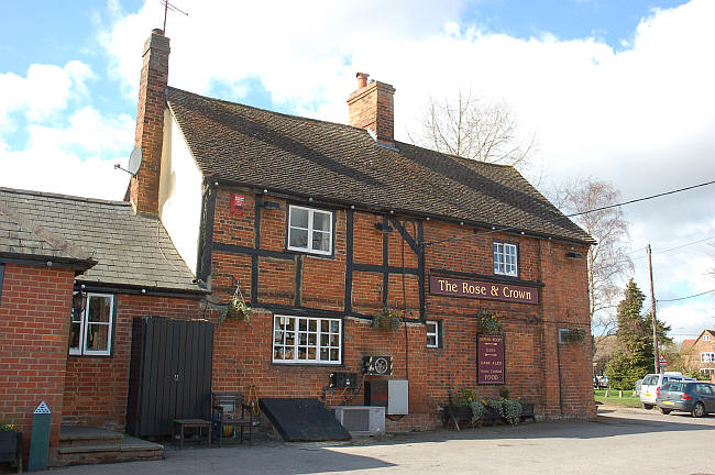 Rose & Crown, Wingrave - in March 2012