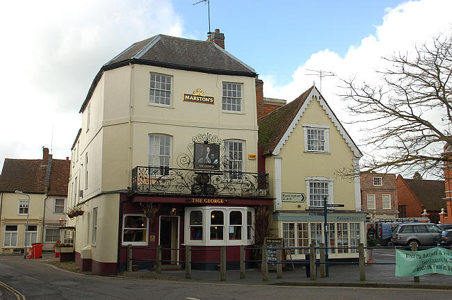 George, Market Square, Winslow - in April 2012