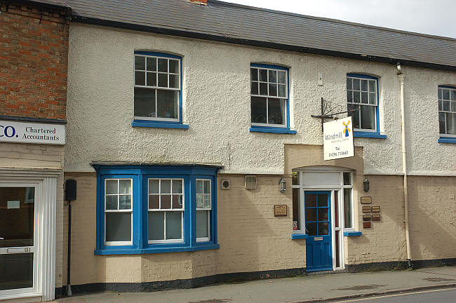 Windmill, High Street, Winslow - in March 2012 (closed and now a vet surgery)