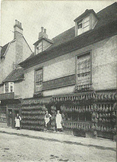 The picture is of 25 & 26 Bridge Street, (the combined building), taken about 1890, with 26 Bridge Street being the original location for the Barley Mow.