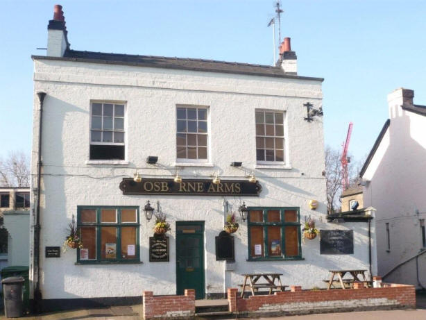 Osborne Arms, 108 Hills Road, Cambridge - in February 2009