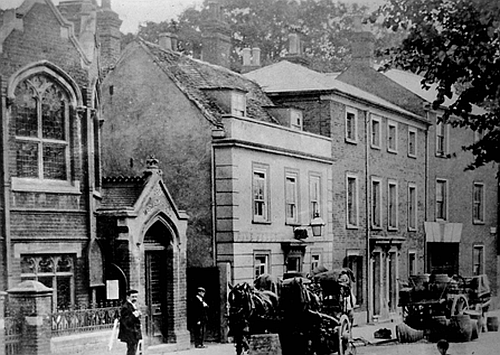 Five Bells, St Marys Square, Newmarket, Cambridgeshire - in 1905