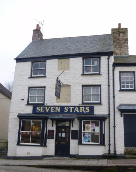 Seven Stars, The Terrace, Penryn, Cornwall - in April 2010
