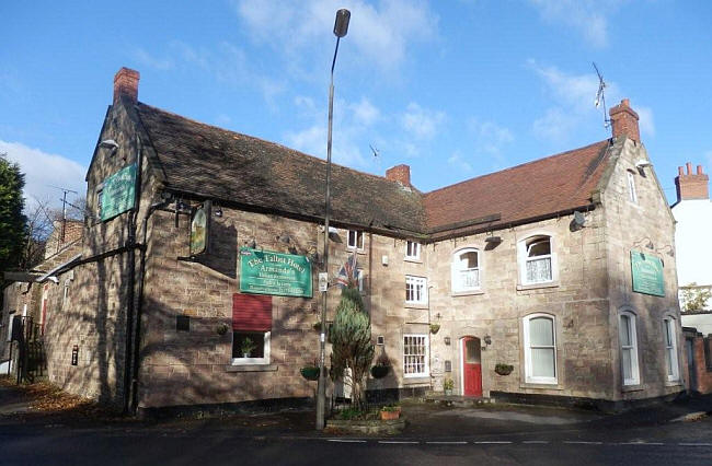 Talbot Inn, Belper Lane, Belper - in December 2012