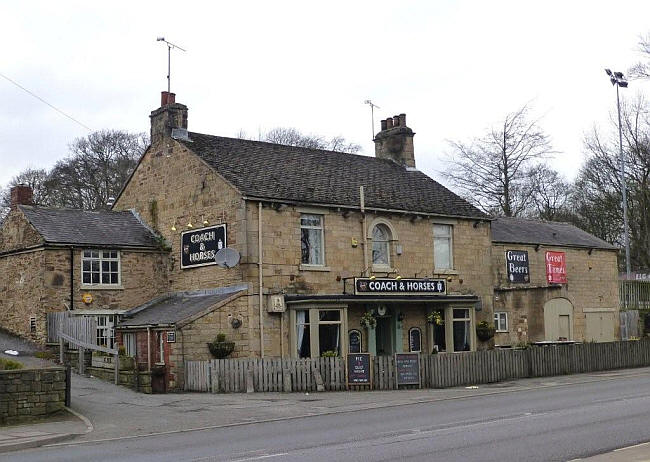 Coach & Horses, Sheffield Road, Dronfield - in April 2013