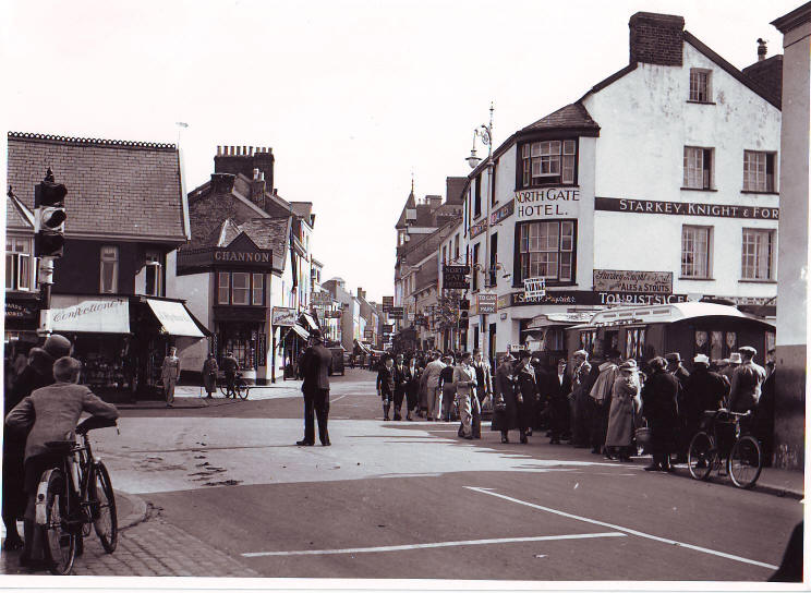 Northgate Hotel, High Street, Barnstaple - in December, 1962