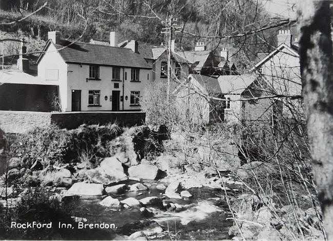 Rockford Inn, Brendon, Devon - circa post WWII