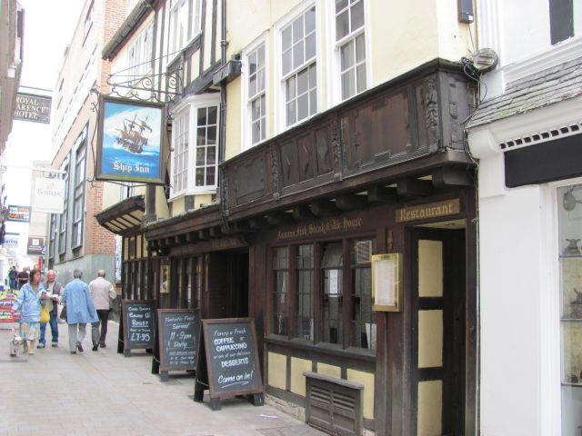 Ship Inn, 3 Martins Lane, Exeter - in May 2011