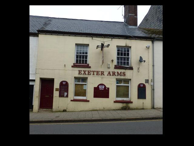Exeter Arms, 5 East Street, Okehampton - in March 2014