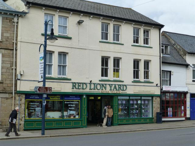 Red Lion, Fore Street, Okehampton - in March 2014