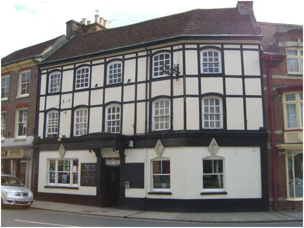 Crown & Anchor, West Street, Blandford - in March 2009