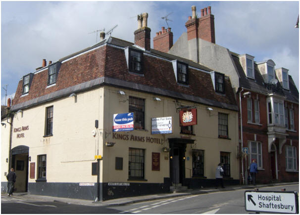 Kings Arms, Blandford - in March 2009