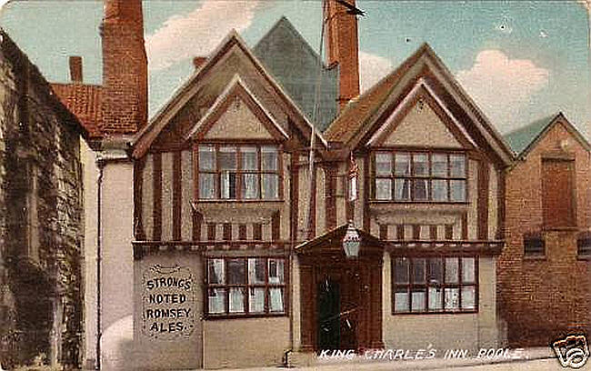 King Charles Inn, Thames Street, Poole - circa 1910