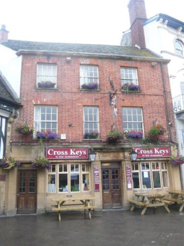 Cross Keys, The Parade, Sherborne - in August 2009