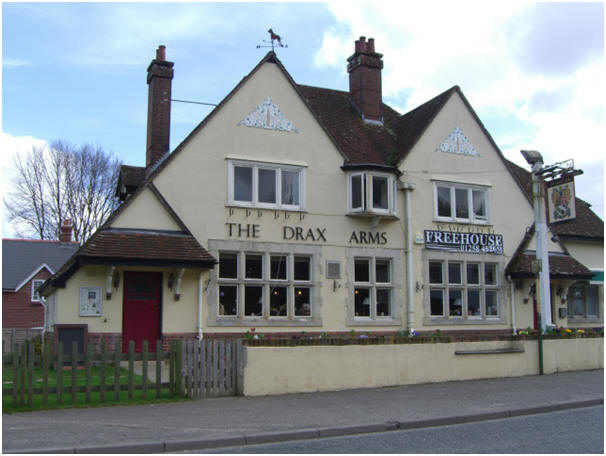 Drax Arms, Spetisbury, Blandford - in March 2009